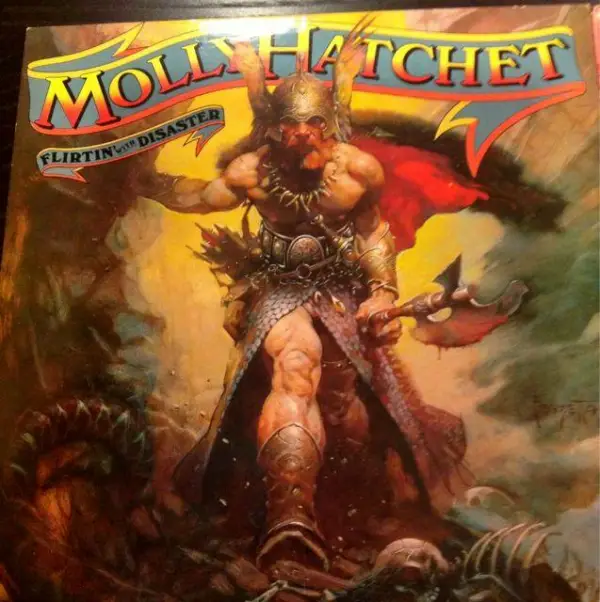 Great Album Covers  Record Album Flirtin With Disaster by  Molly Hatchet in 1979 - album 2