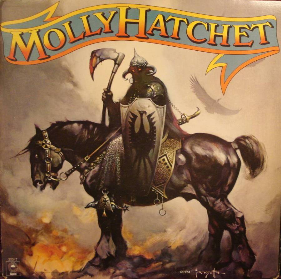 Molly Hatchet - 1978 - Cover Art by Frank Frazetta