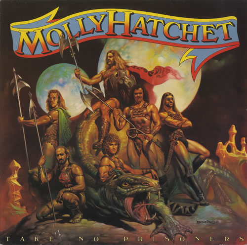 Take-No-Prisoners - Molly Hatchet - 1981 - record album cover
