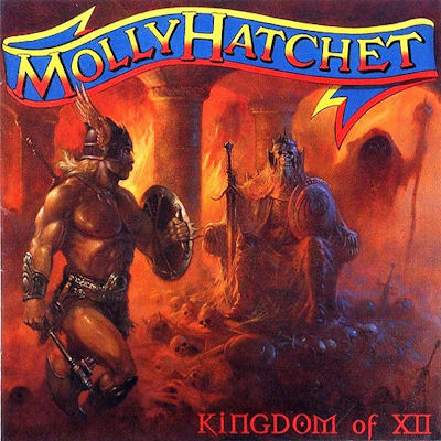 Kingdom Of XII - Molly Hatchet's Album Ten 2001 - Album Cover Art by Paul Raymond Gregory