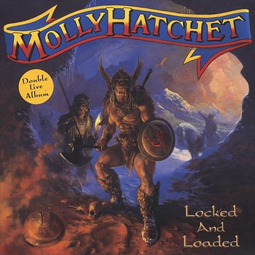 Locked and Loaded Molly Hatchet's Double Live Album 2003 Album Cover Art by Paul Raymond Gregory