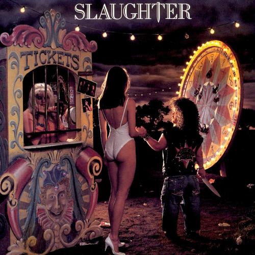 slaughter-stick it live- album cover by Glen Wexler