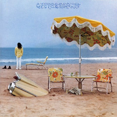 great album covers - On the Beach - Neil Young  Gary Burden