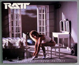 Invasion of Your Privacy by Ratt  Great Album Covers  greatalbumcovers.com